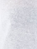 sequin-embellished knitted top