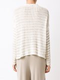 striped skit blouse