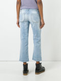 bootcut cropped jeans