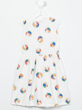beach ball print dress