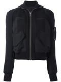 patch pocket bomber jacket