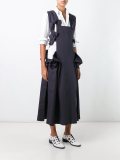 'Splits and Bows Twill Apron' dress