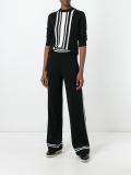 art deco intarsia jumper 