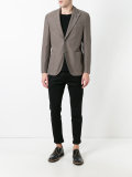 peaked lapel blazer