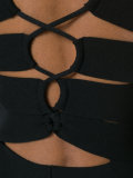 lace-up back dress