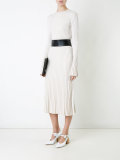 knitted pleated skirt 