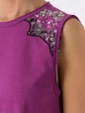 embroidered tank top