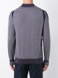 sleeve stripe polo shirt