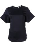 structured sleeve T-shirt
