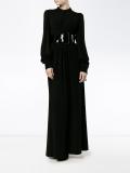 long wrap dress