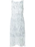 printed midi dress