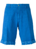 turn-up hem chino shorts