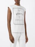 'simplicity' print T-shirt
