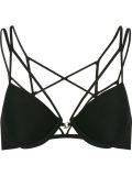 strappy underwire bra