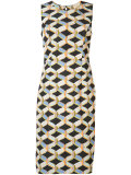 printed sleeveless dress