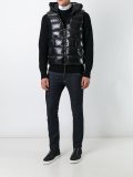 sleeveless quilted jacket