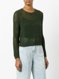 fishnet jumper