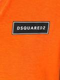 chest logo V-neck T-shirt