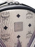 high shine printed backpack 