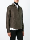zip up cropped jacket