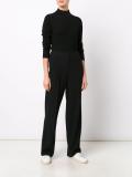 ribbed turtleneck jumper