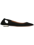 tassel-back ballerinas