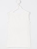 camera print tank top