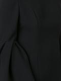 wide sleeve fitted dress