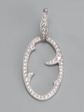 'Oval Thorn'钻石耳环