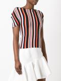 striped knitted top