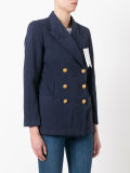 double-breasted blazer
