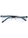 rimless glasses