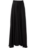 flared maxi skirt