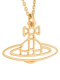 'Thin Lines' orb pendant necklace