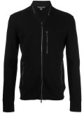 zipped cardigan 
