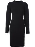 ribbed fitted dress