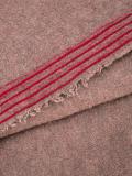 striped detailing scarf
