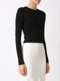 long sleeves crop top
