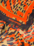 leopard print scarf