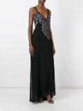lace panel gown 