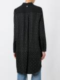 polka dot oversized shirt 