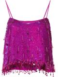 sequin dangles camisole