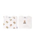 teddy bear babygrow set
