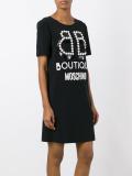 logo embellished T-shirt dress