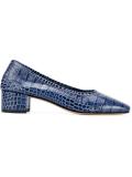 Roberta crocodile-effect pumps