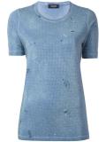 microstud accent T-shirt