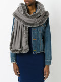 woven long shawl