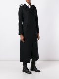 double breasted long coat