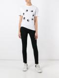 swallow print T-shirt