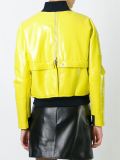 varnished bomber jacket 